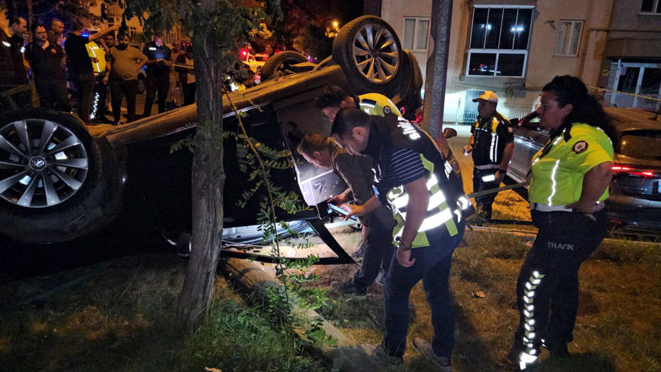 Edirne'de Trafik Kazasında Kopan Parmağın Aranması Çaba Gerektirdi