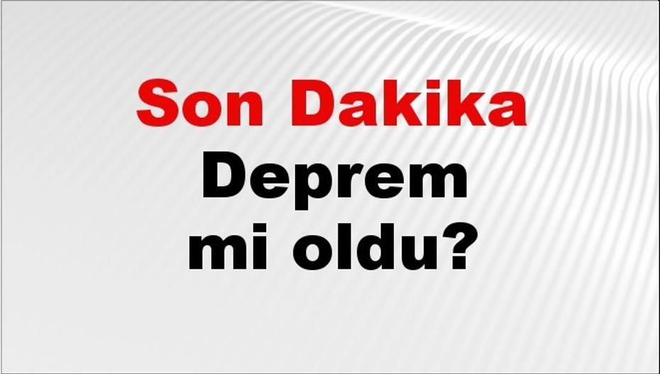 İşte 01 Ekim 2026 Iğdır Deprem Detayları ve Güncel Deprem Durumu