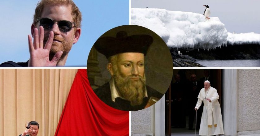 Nostradamus'a göre 2024: Yeni bir Papa, Harry'nin tahta çıkması ve Çin'le savaş