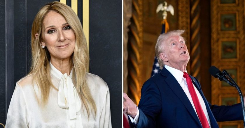 Celine Dion, Trump'ı uyardı: 'Şarkımı izinsiz kullanamazsınız'