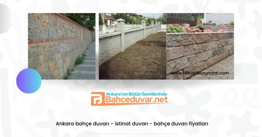 Villa Etrafı Çevre Duvarı – Ankara’da Lüks ve Güvenli Seçenekler