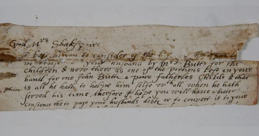Yeni analiz, Shakespeare’in kötü bir evlilik olduğu görüşünü değiştiriyor