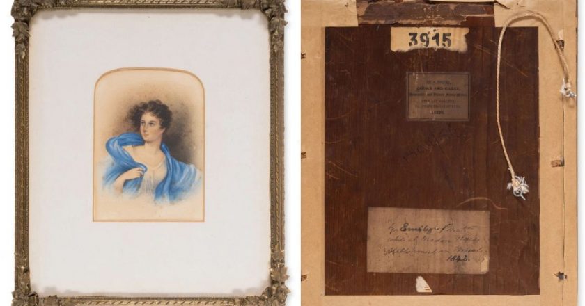 Bronte Parsonage Müzesi, Emily Bronte tarafından nadir suluboya resmini satın aldı