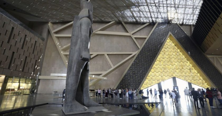 163 Firavun Mezarından Hazine Tutlukhamon Büyük Mısır Müzesi’ne ulaştı