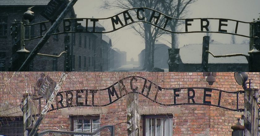 Film çekimleri için Auschwitz toplama kampının dijital kopyası oluşturuldu