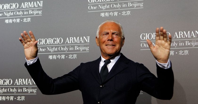 Moda efsanesi Giorgio Armani 91 yaşında hayatını kaybetti