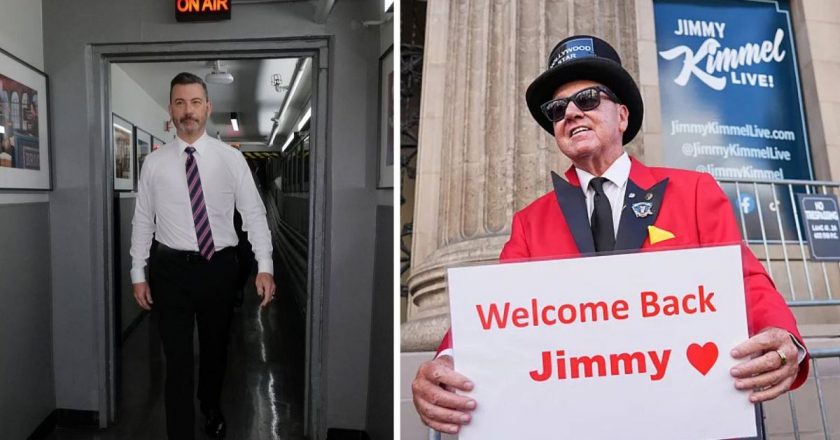 ABC’ye bağlı kanallar yayınlamayı reddetmişti: Jimmy Kimmel’ın programı izlenme rekorları kırdı