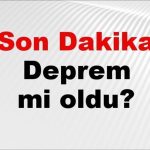 Deprem Alarmı! Az Önce Hangi Şehirde Sallandı? 02 Aralık 2025’te AFAD Verileri